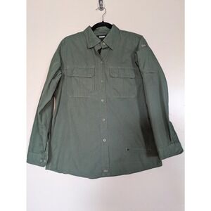 BlackHawk Warrior Wear‎ Tactical Shirt Olive Green Long Sleeve Women Large